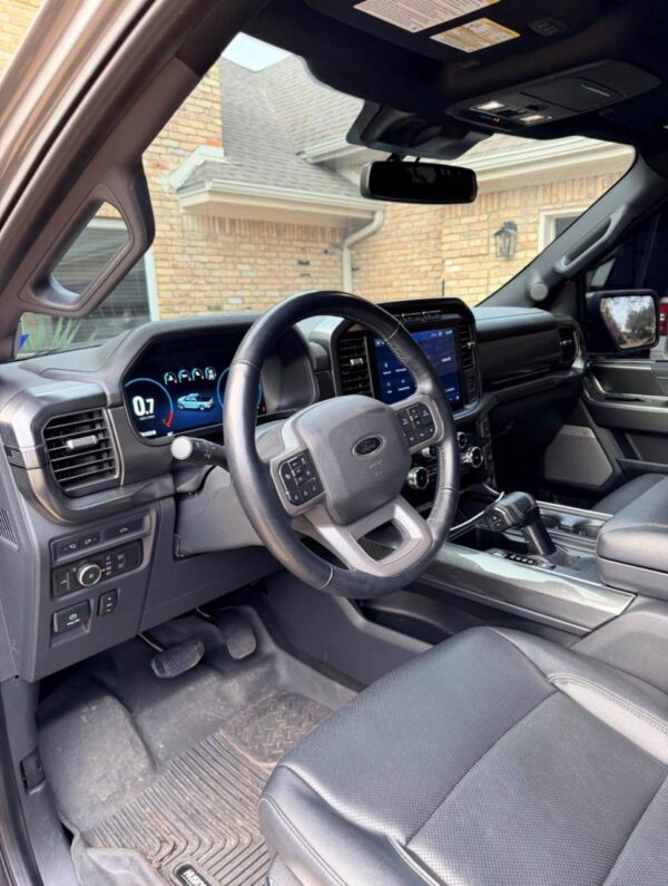 2022 Ford F-150 Lariat 502A Black Appearance Package